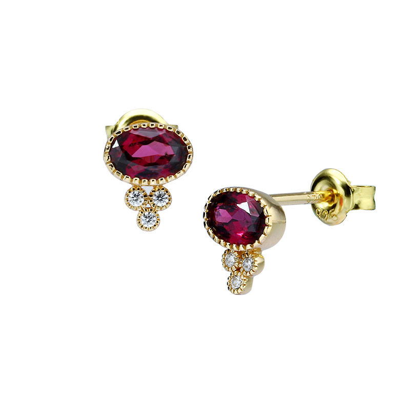 Vintage Earrings Blue