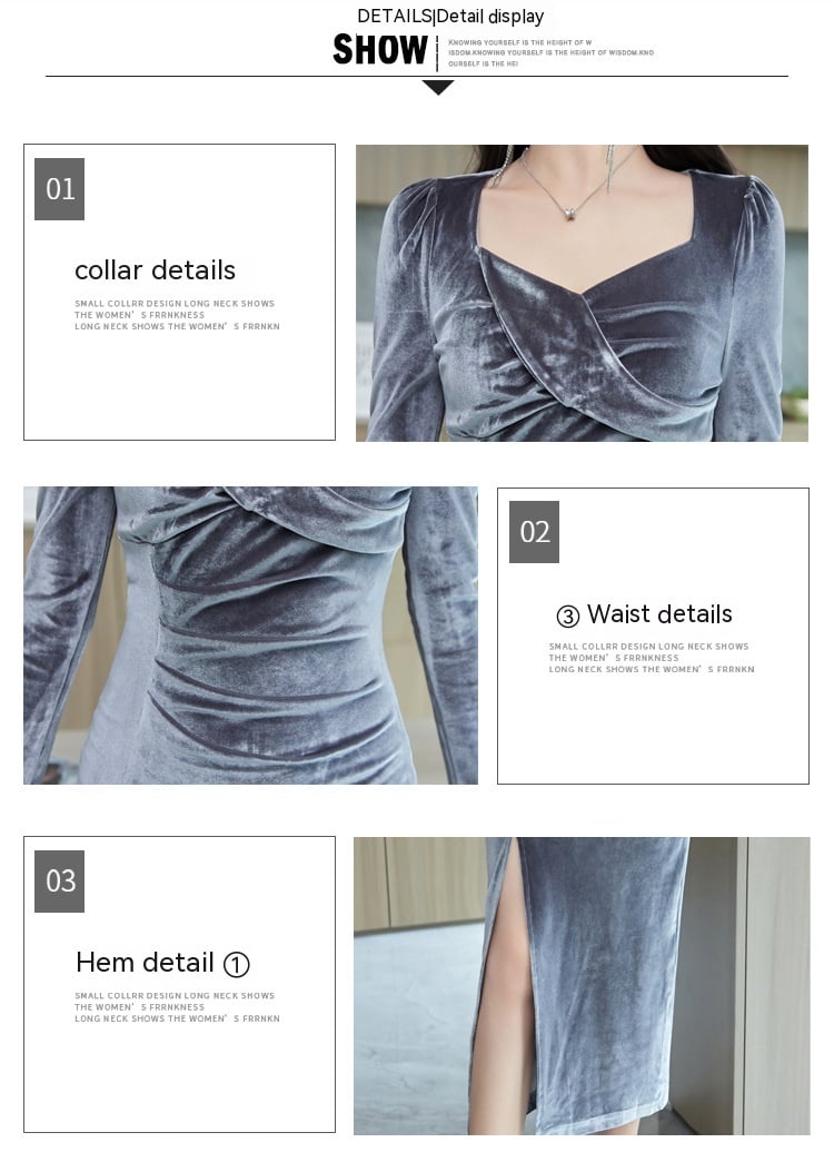 Dress in Gray