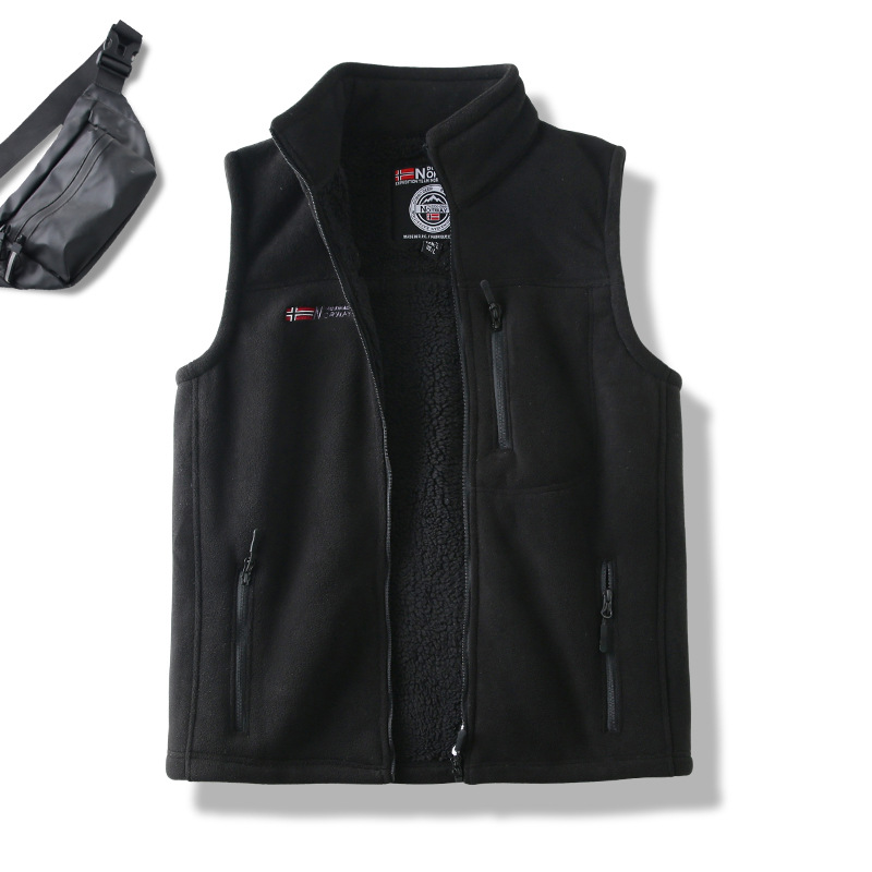Thick Warm Men's Vest - Image 4