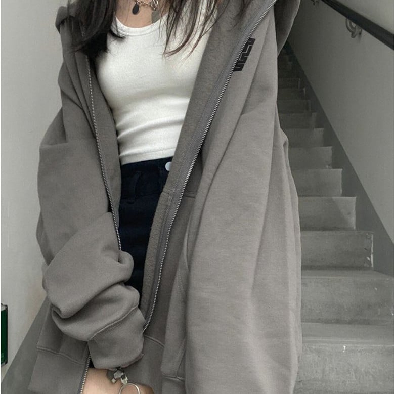 Grey Loose Coat