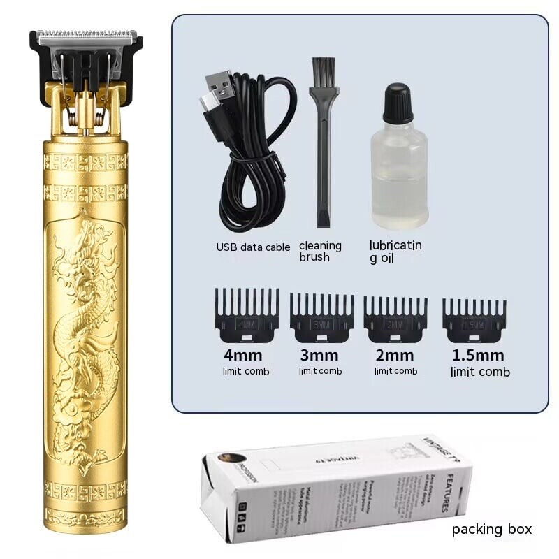 Portable Electric Hair Clipper - Bronze