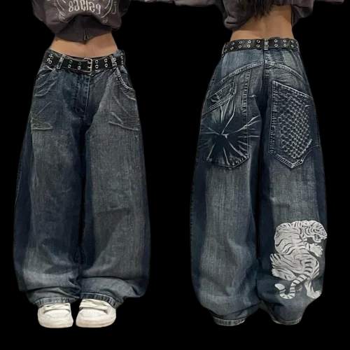 Wide Leg Jeans Style