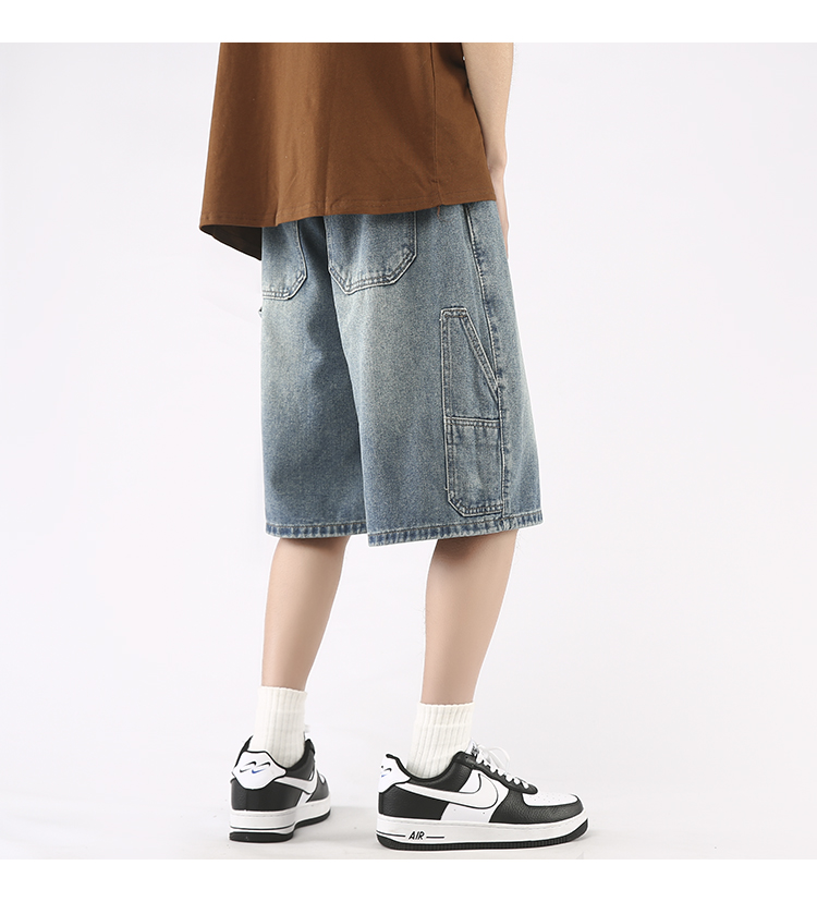 Denim Shorts with Accessories