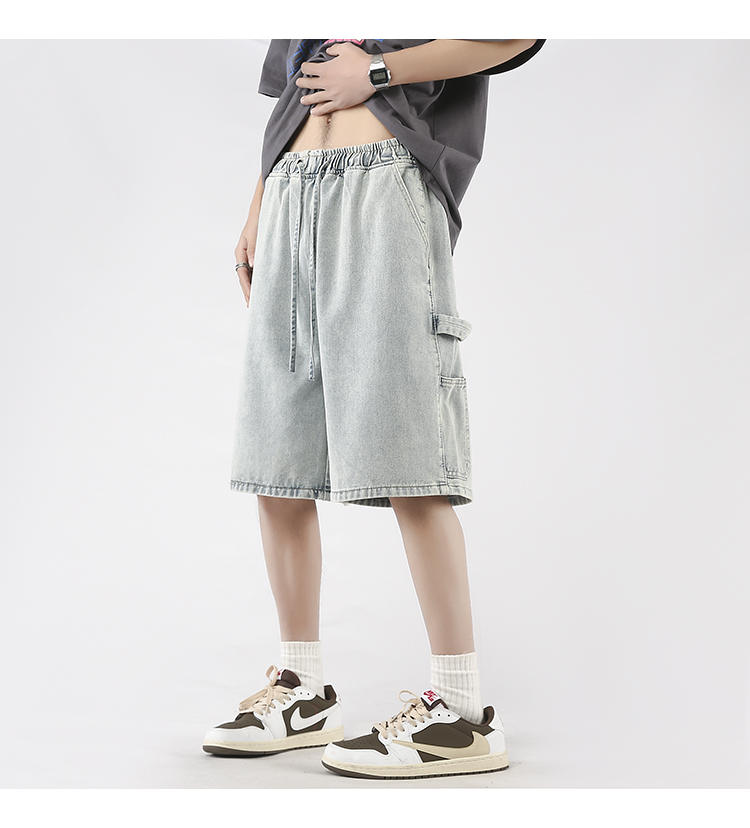 Denim Shorts Dark Blue