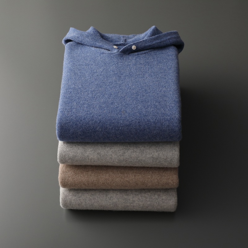 Knitted Hoodie Close Up