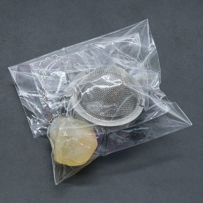 Gemstone Tea Filter in Use