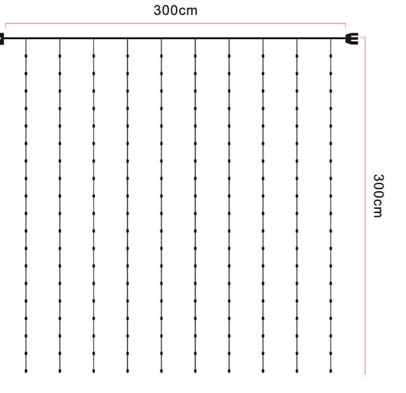 LED Flowing Water Lighting Chain