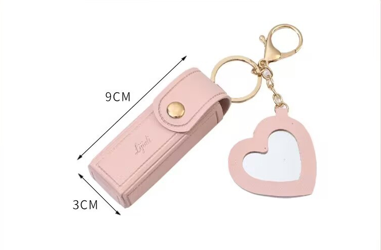 Coin Purse Keychain Lipstick Mini - Image 1