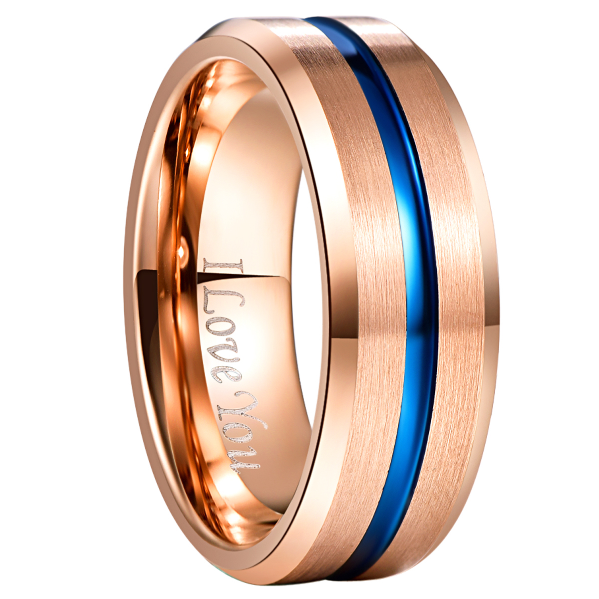 Men's Fashion Tungsten Steel Ring - Image 1