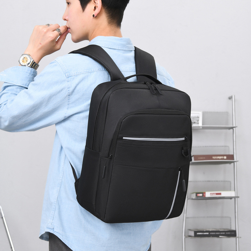 USB Charging Backpack Interior