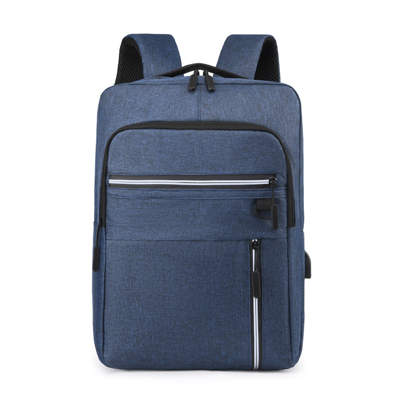 USB Charging Backpack Blue