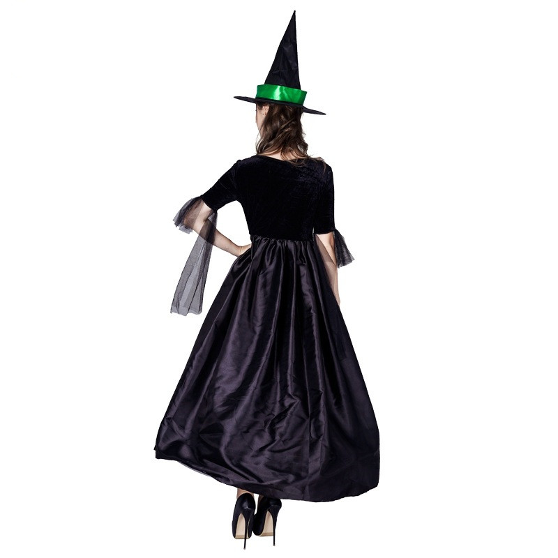 Witch Green Dress 4