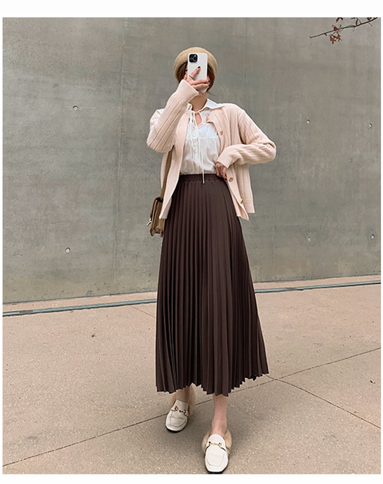 Women's Thermal Skirt - Dark Gray