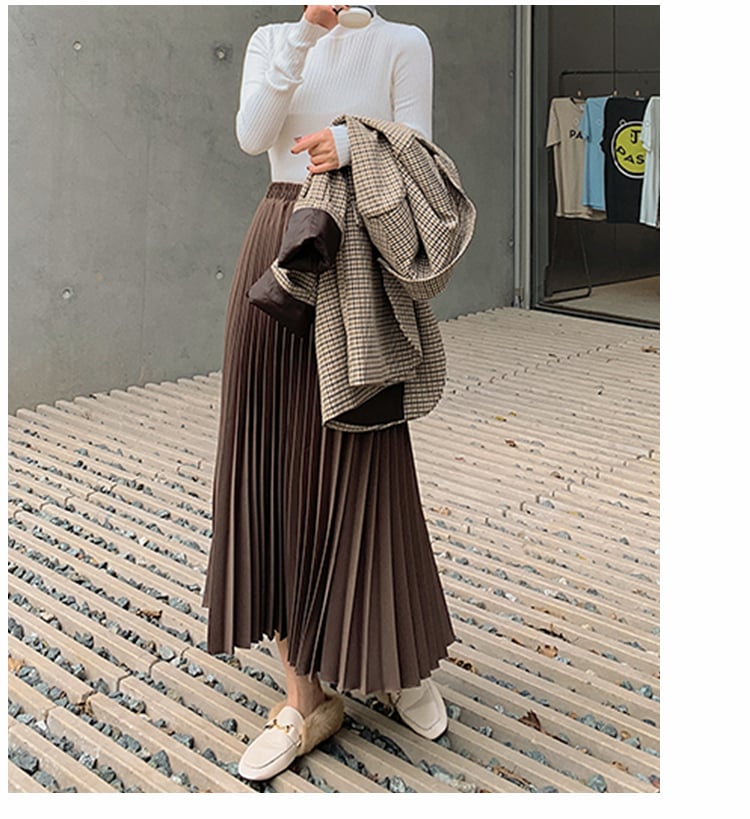 Women's Thermal Skirt - Dark Green