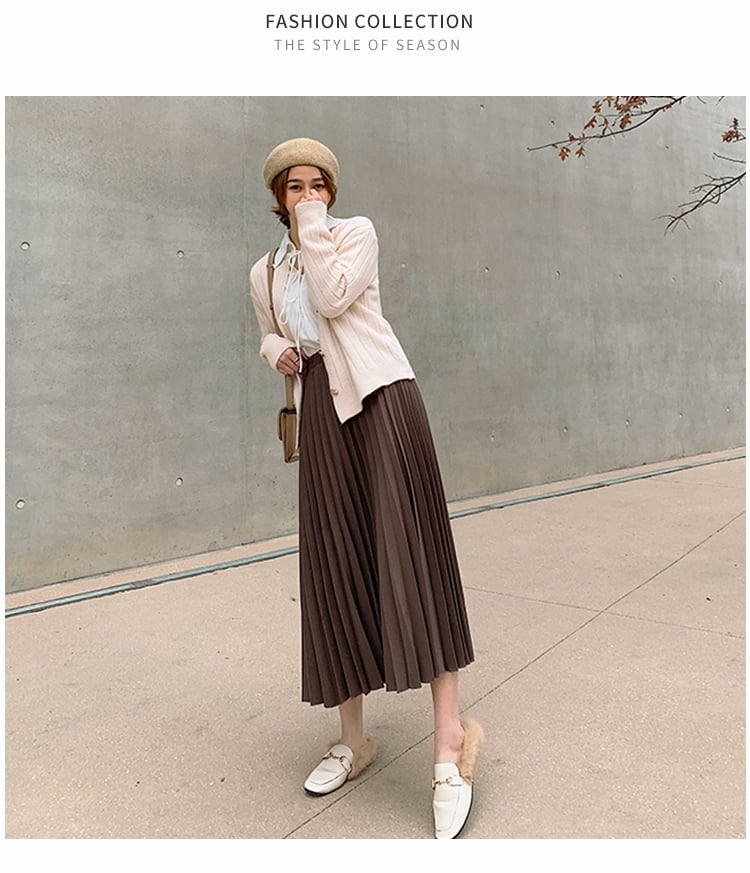 Women's Thermal Skirt - Beige