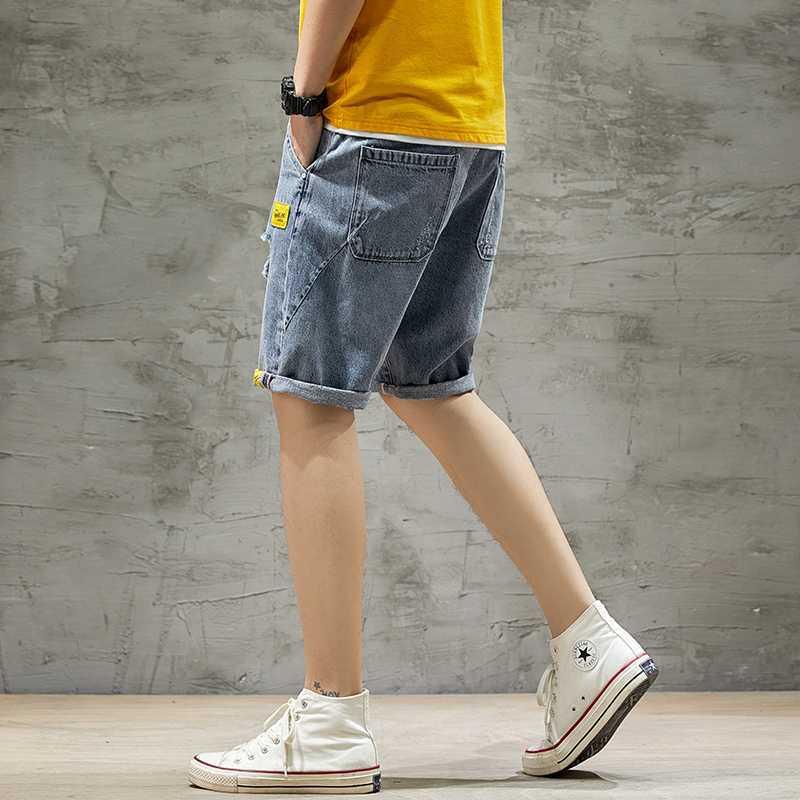 Summer Thin Denim Shorts - Image 1