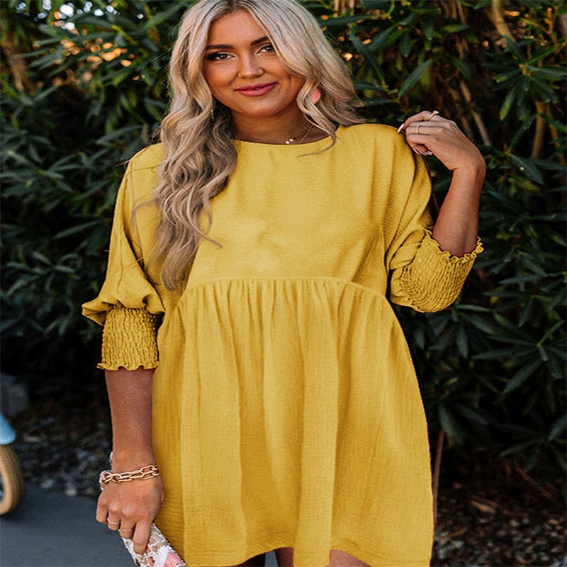 Side View of the Dress