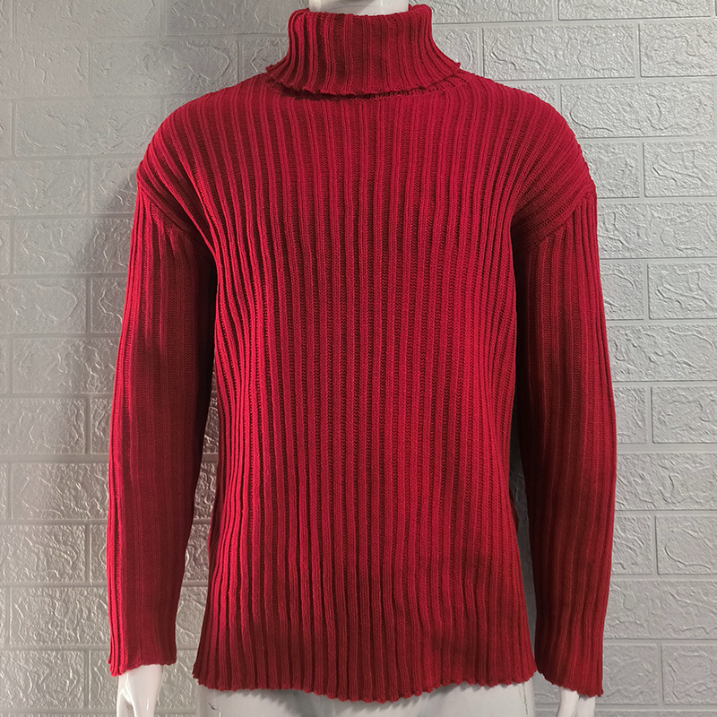 Turtleneck Sweater Side View