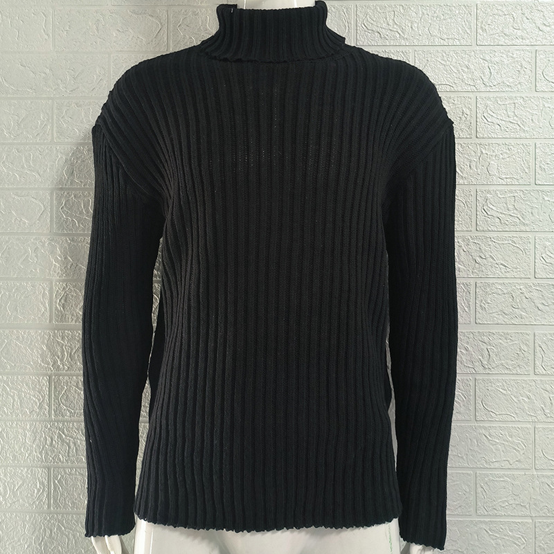 Turtleneck Sweater Back View