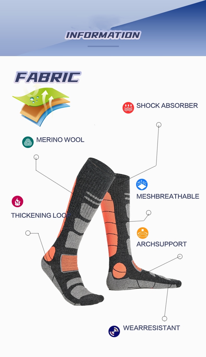 Outdoor Wool Socks - Adventure Gear