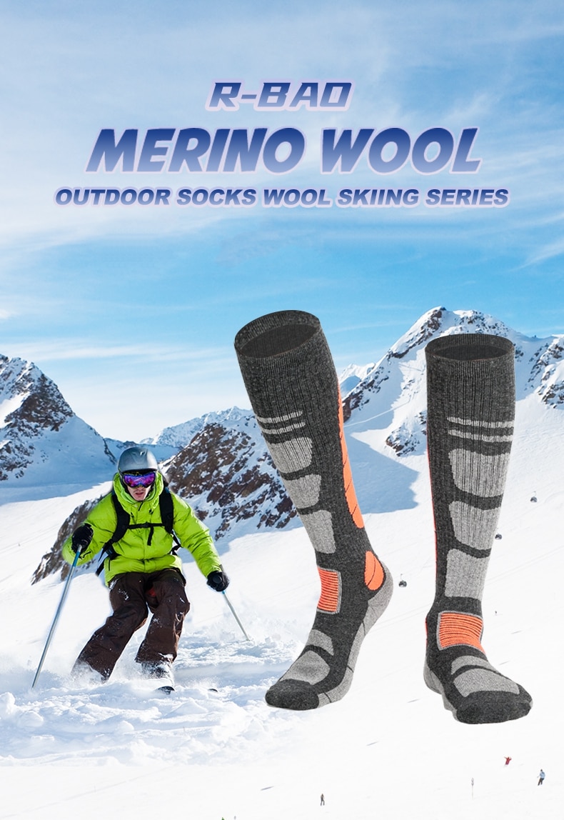 Wool Hiking Socks - Outdoor Performance