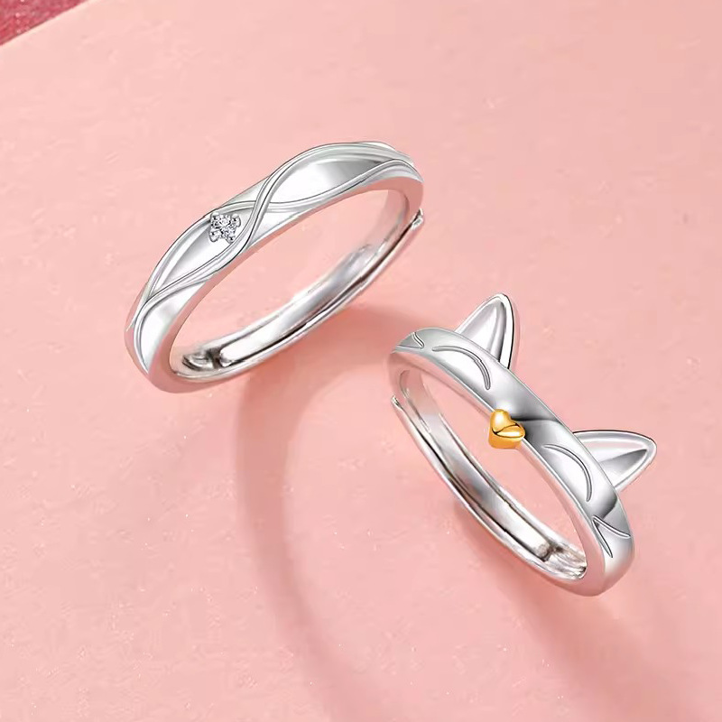 Cat Couple Ring 3