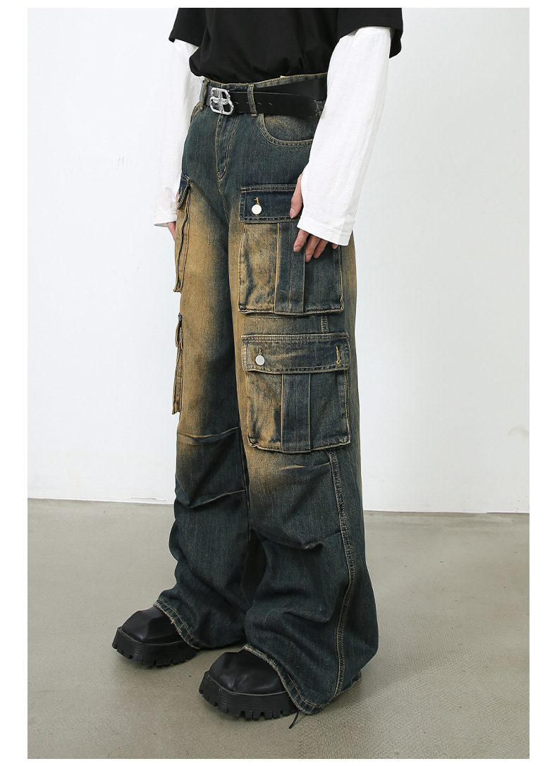 Retro Overalls Side View