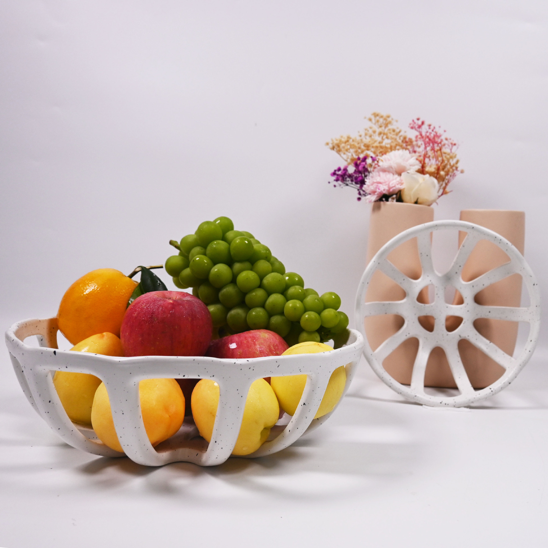 Ceramic Fruit Basket 1