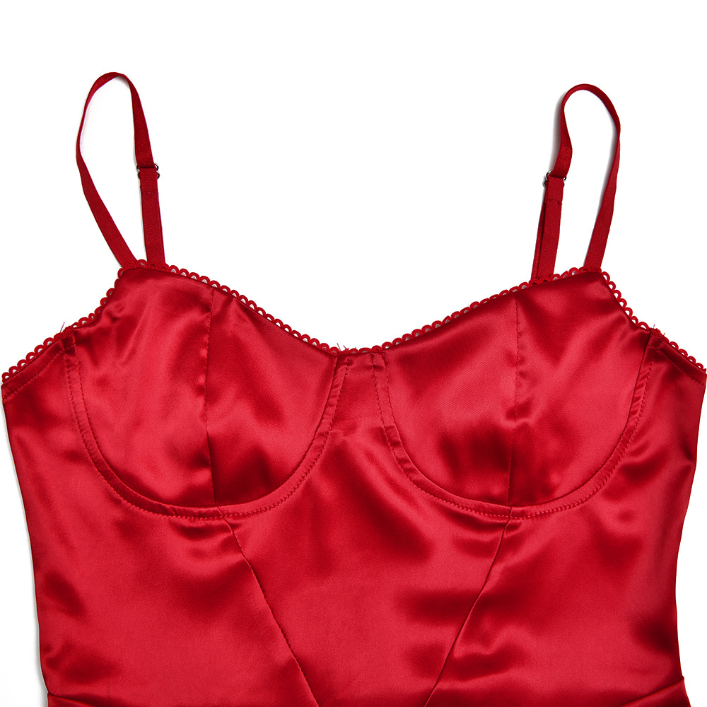 V-neck Strap Backless Dress 16