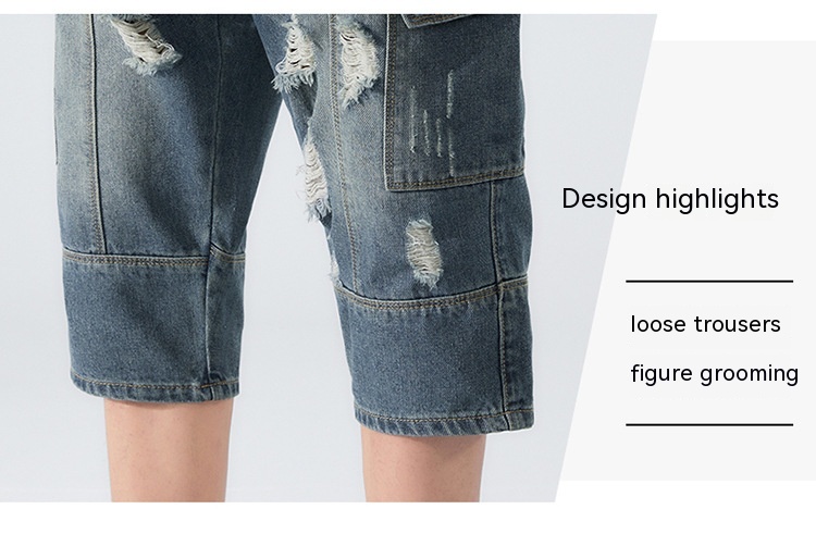 Men's Cropped Jeans Image 9