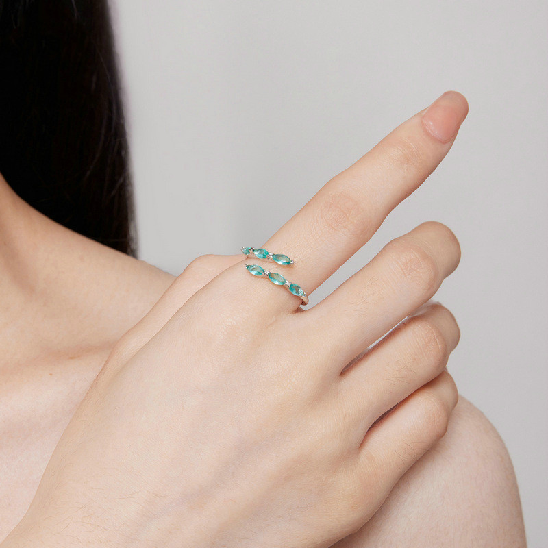 Ring displayed on a surface