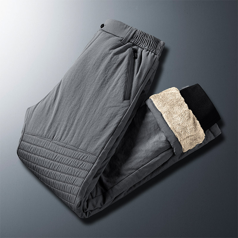 Lambswool Cotton Pants Casual