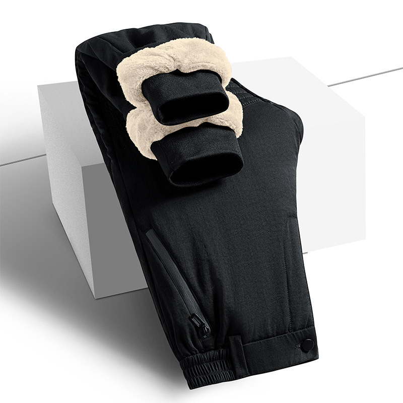 Casual Lambswool Cotton Pants