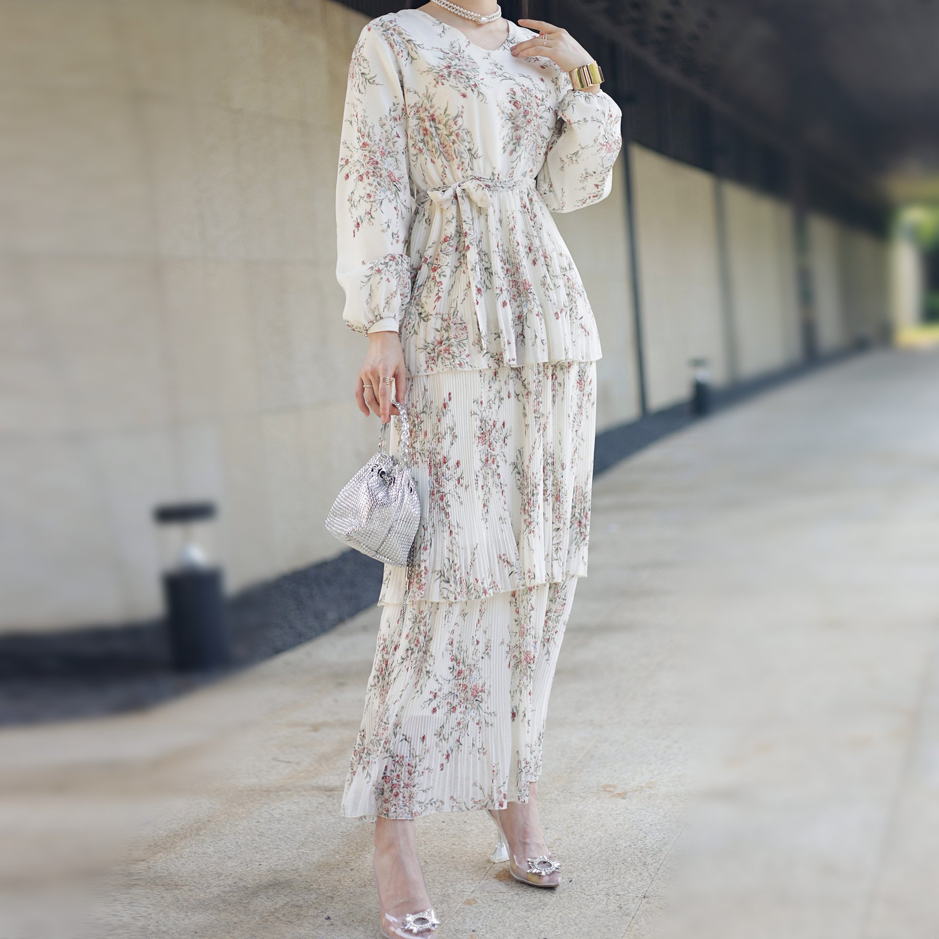 Ankle Print Dress Image 2