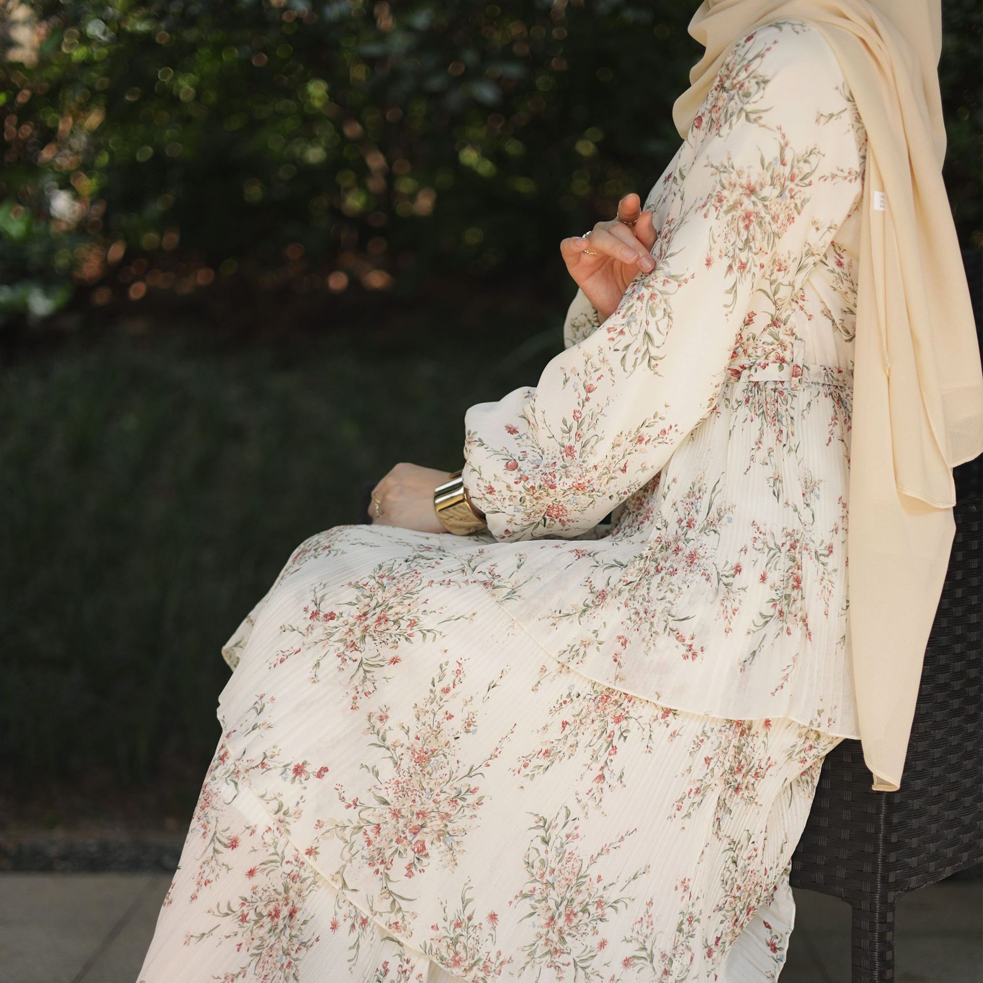 Ankle Print Dress Image 4
