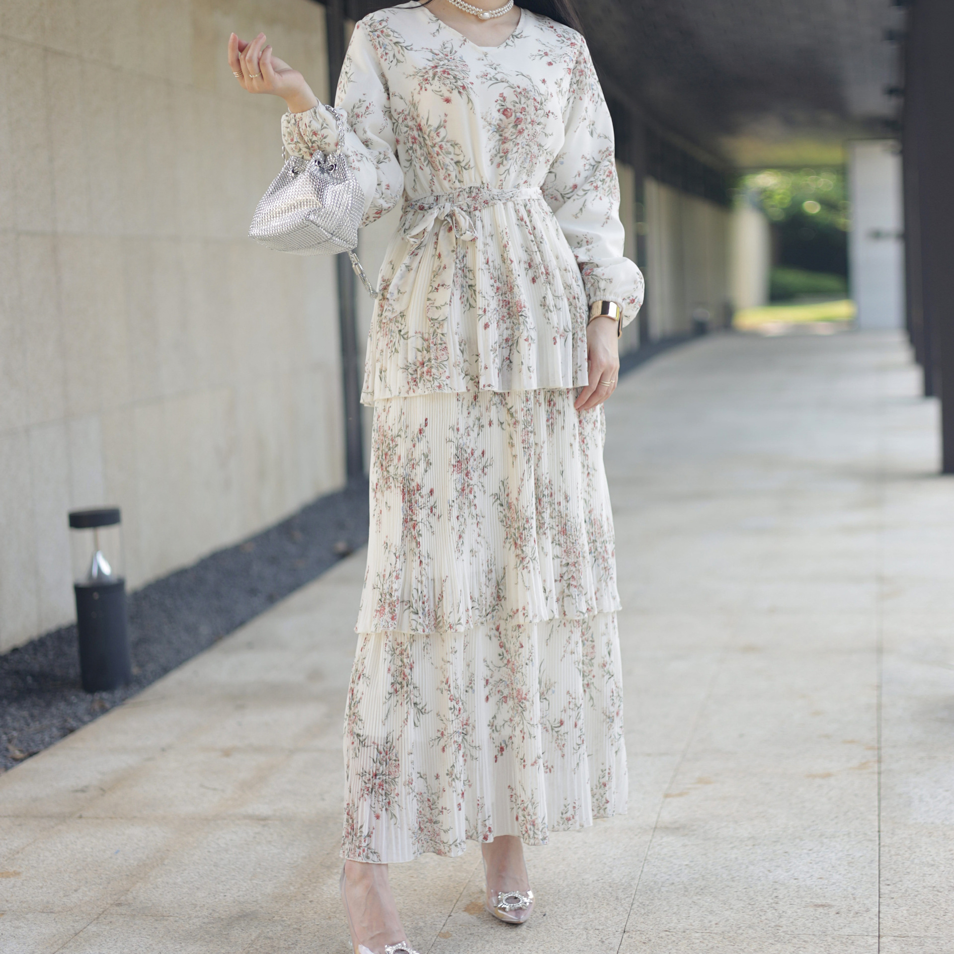Ankle Print Dress Image 1