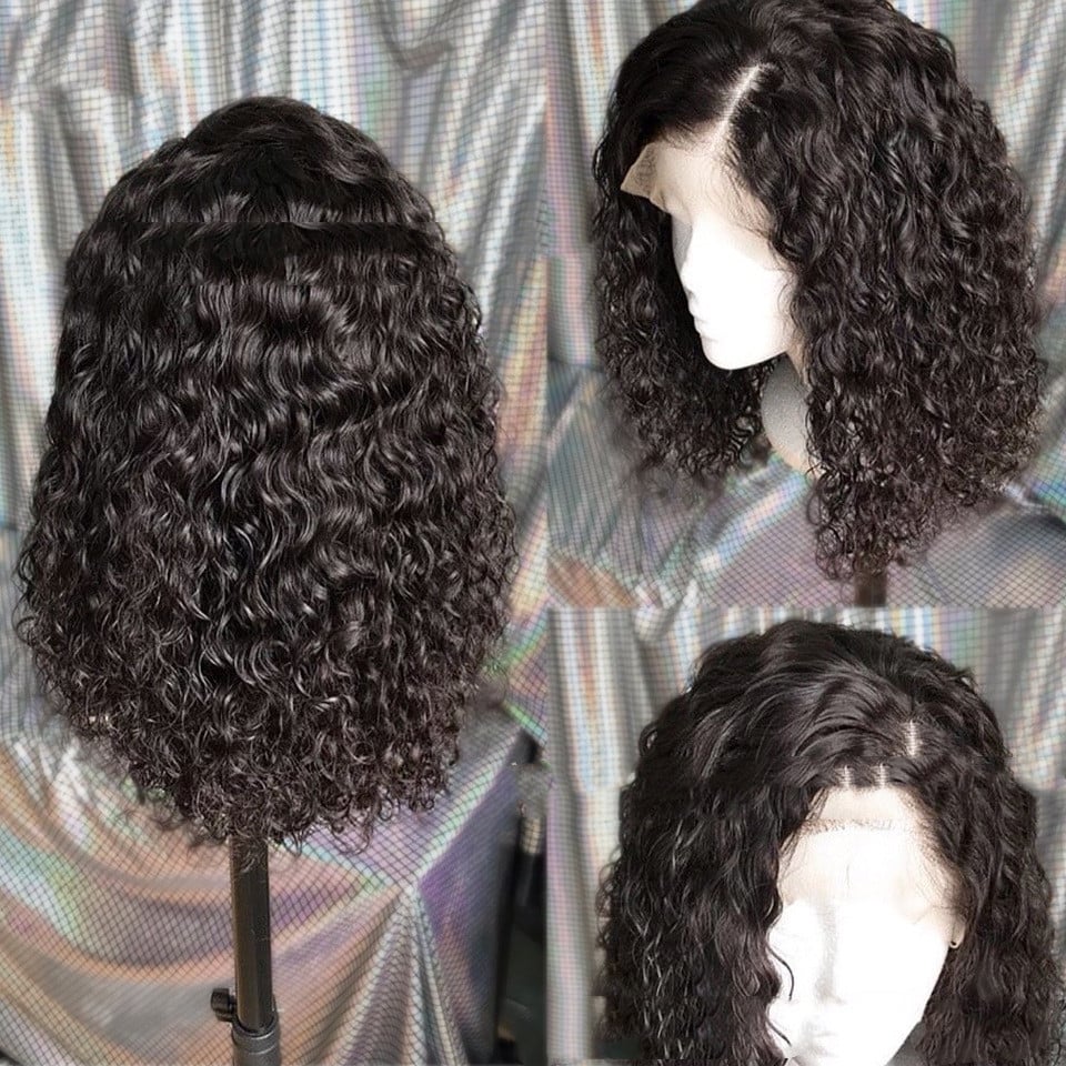 Wig Front Lace Synthetic Hair Headgear Image 3