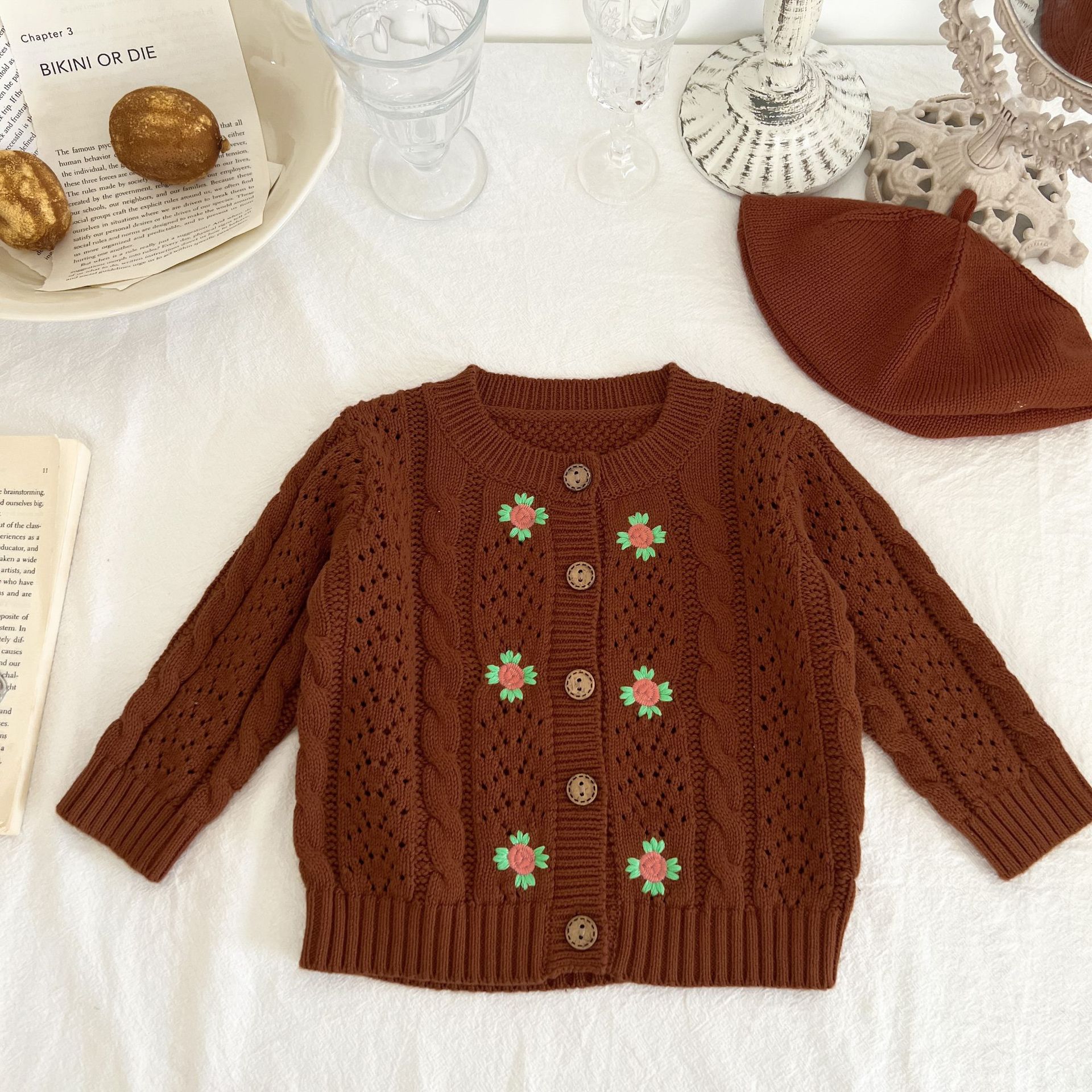 Knitted Sweater Top - Image 4