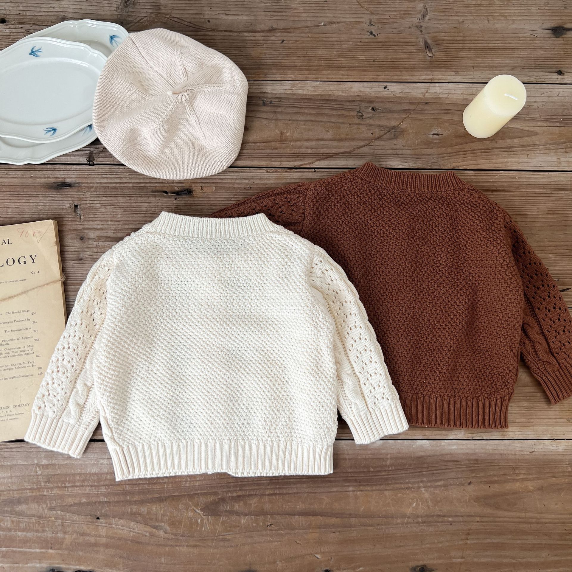 Knitted Sweater Top - Image 3