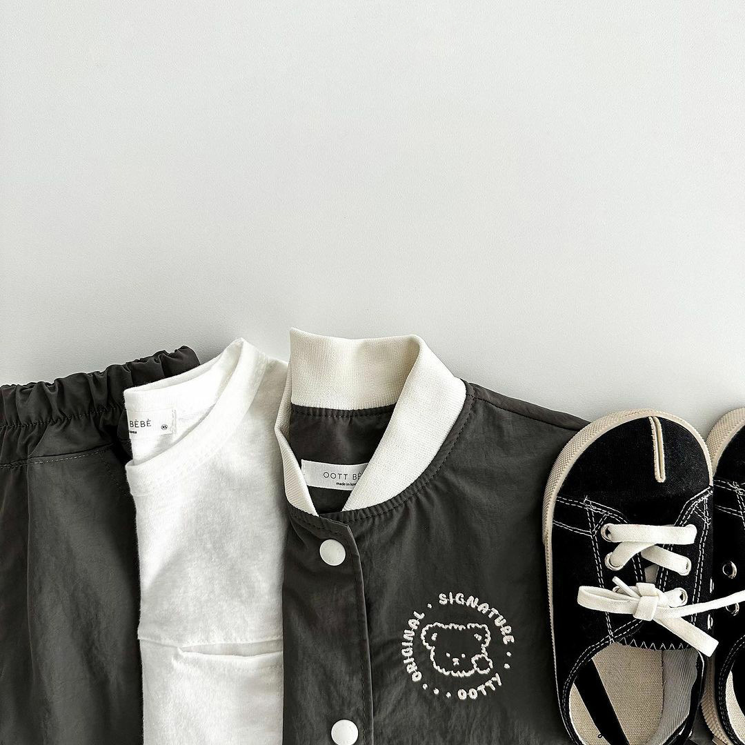 Baby Overalls in Khaki