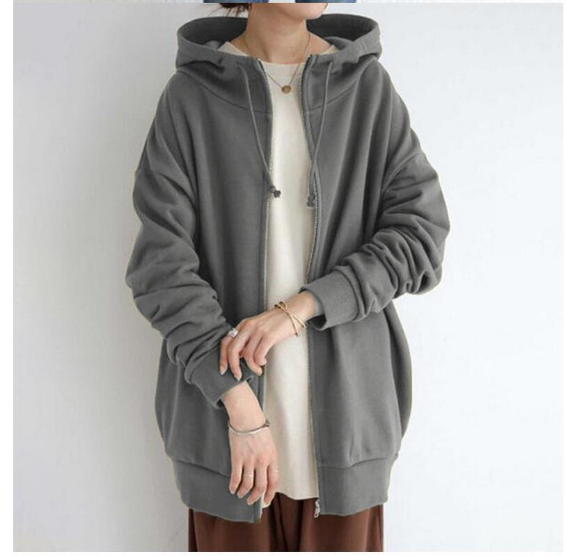 Women's Fuzzy Hoodie in use