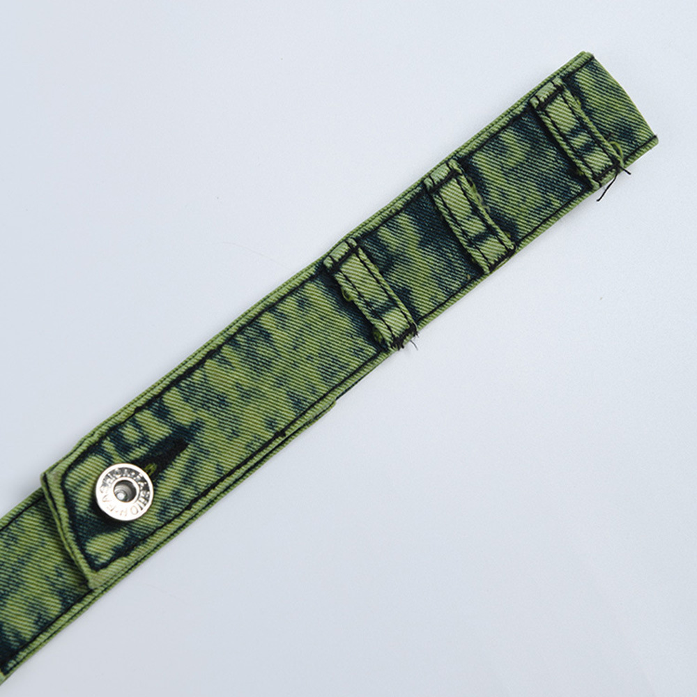 Irregular Design Denim Skirt 2