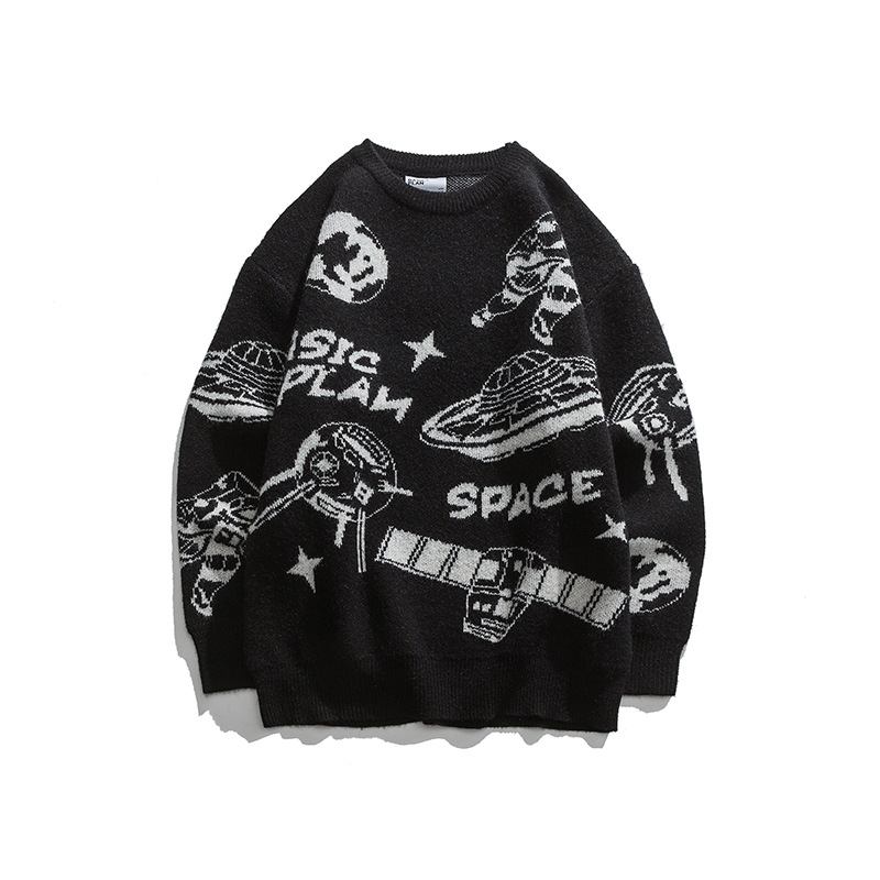 Loose And Lazy Style Sweater - Image 3