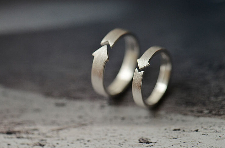 Stylish Couple Ring