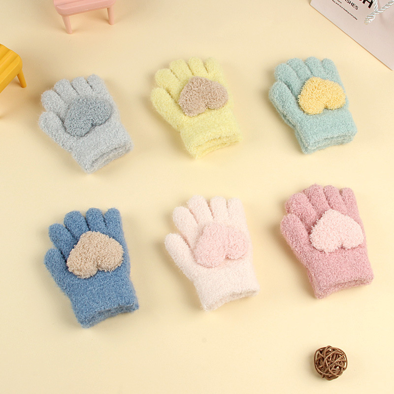 Children's Gloves Turquoise