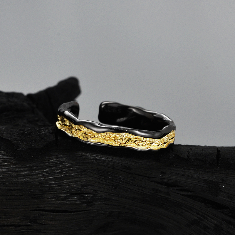 Fashion Women's Open Color Matching Ring Image 1