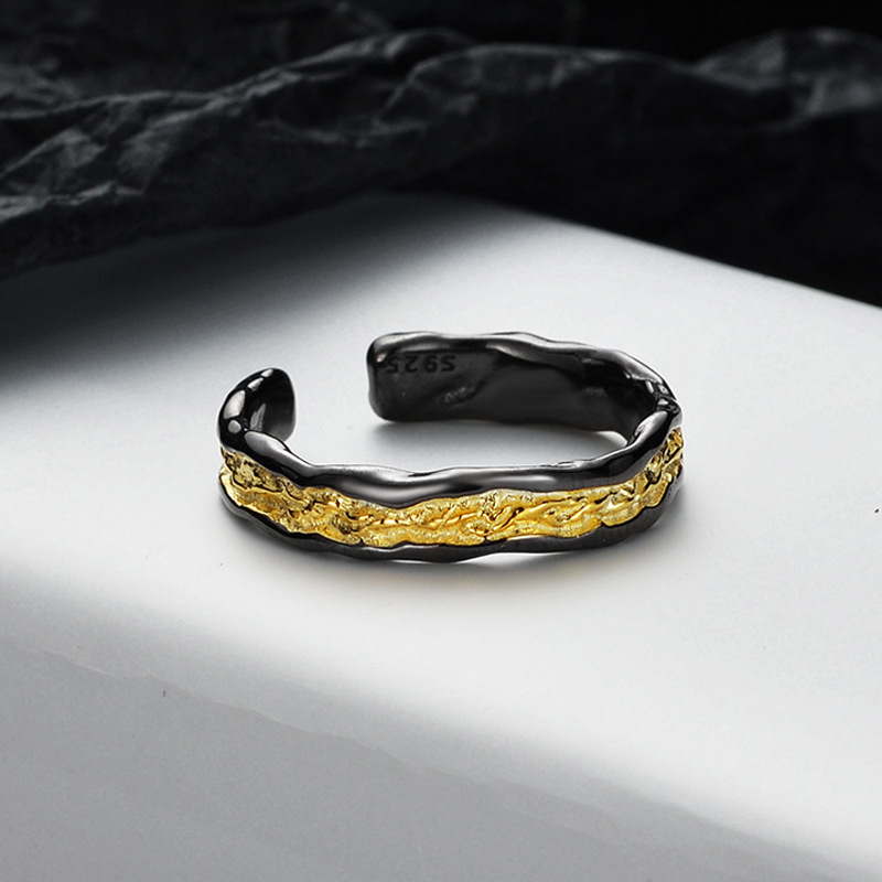 Fashion Women's Open Color Matching Ring Image 5