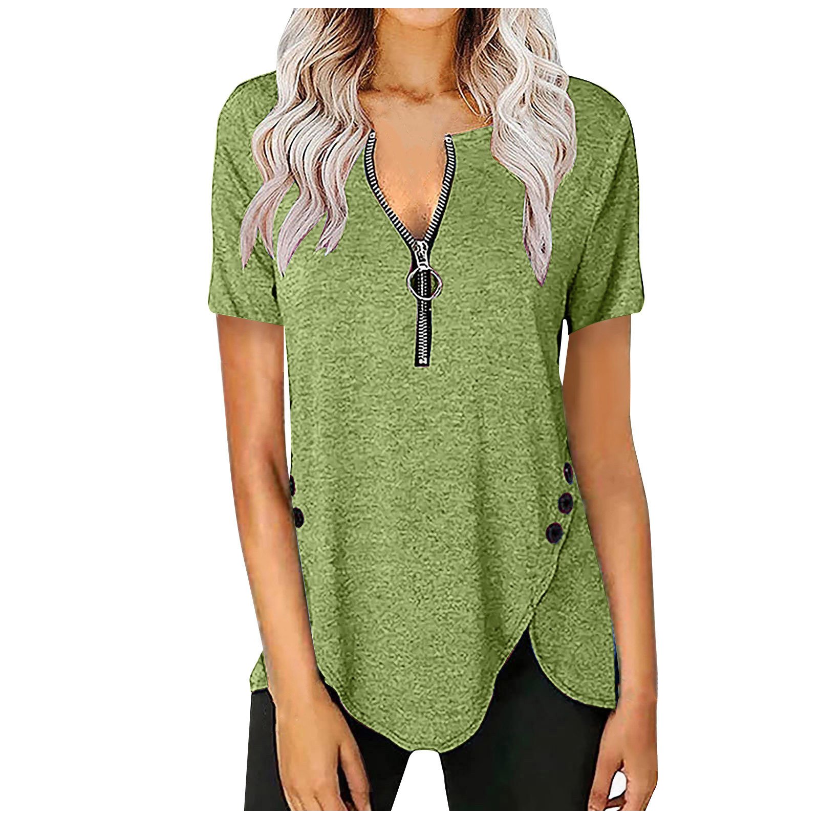 Stylish Short Sleeve Top