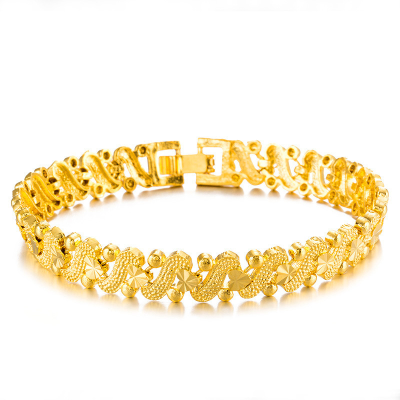 Women's Ethnic Flower Heart-shaped Bracelet 7