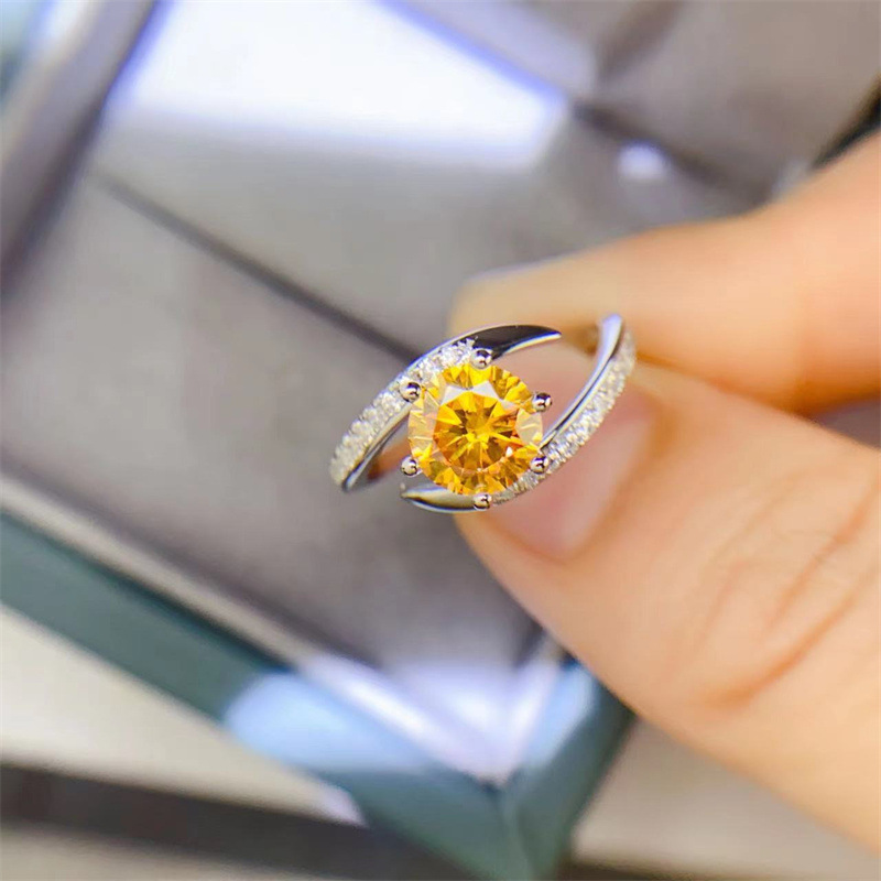 Moissanite Ring Display